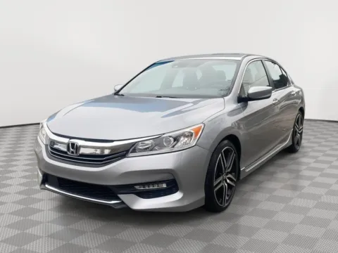Silver 2017 Honda Accord Sedan Sport for sale in North Charleston, SC