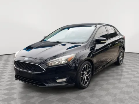 Black 2018 Ford Focus SEL for sale in North Charleston, SC