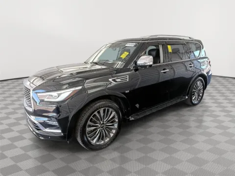 Black 2018 INFINITI QX80 Sport Utility 4D for sale in North Charleston, SC