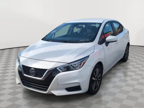 White 2022 Nissan Versa SV for sale in North Charleston, SC