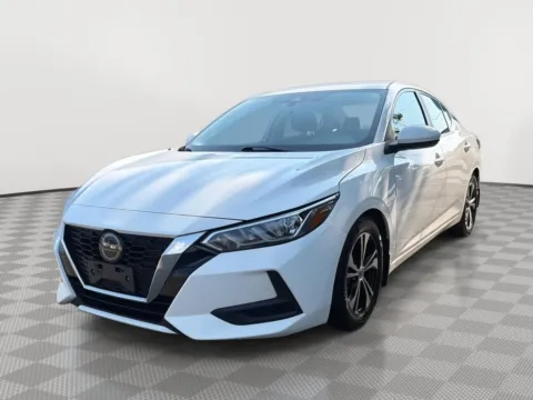 White 2020 Nissan Sentra SV for sale in North Charleston, SC