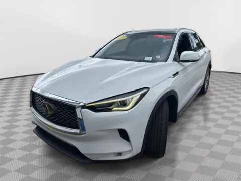 White 2020 INFINITI QX50 LUXE for sale in North Charleston, SC