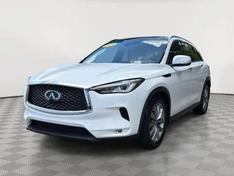 White 2020 INFINITI QX50 LUXE for sale in North Charleston, SC