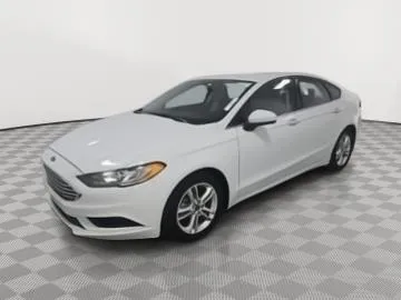 White 2018 Ford Fusion SE for sale in North Charleston, SC