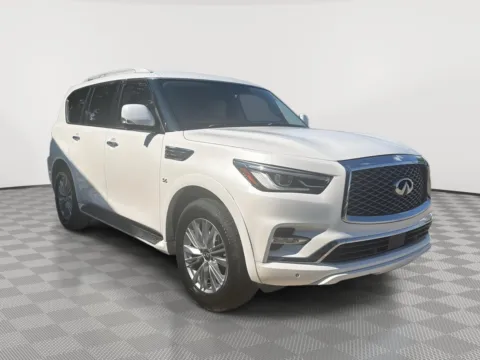 Another view of 2018 INFINITI QX80 Sport Utility 4D for sale in North Charleston, SC at Payless Car Sales