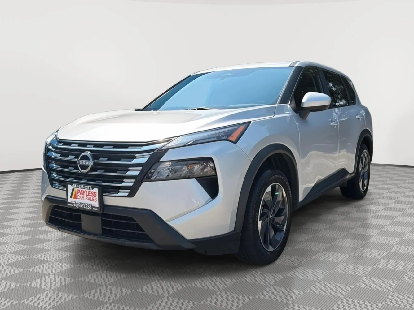 Silver 2024 Nissan Rogue SV for sale in North Charleston, SC