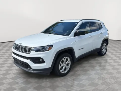 White 2024 Jeep Compass Latitude for sale in North Charleston, SC