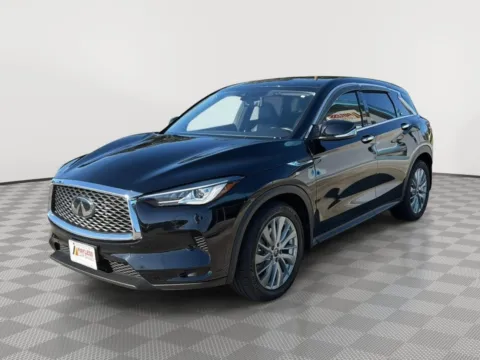 Black 2023 INFINITI QX50 PURE for sale in North Charleston, SC
