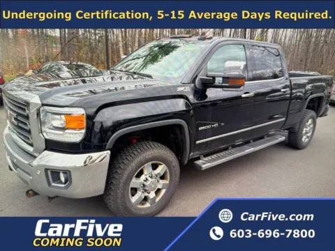 Black 2017 GMC Sierra 2500HD SLT for sale in Salem, MA