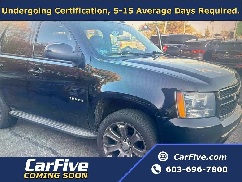 Black 2013 Chevrolet Tahoe LT for sale in Salem, MA