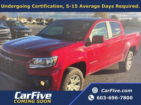 Red 2021 Chevrolet Colorado LT for sale in Salem, MA