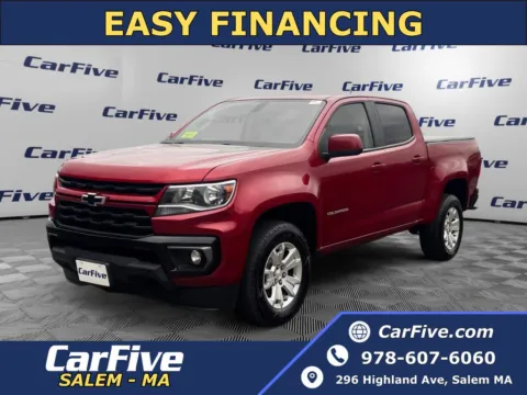 Red 2021 Chevrolet Colorado LT for sale in Salem, MA
