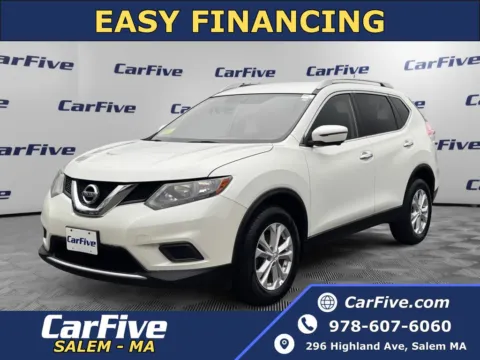 White 2016 Nissan Rogue SV for sale in Salem, MA