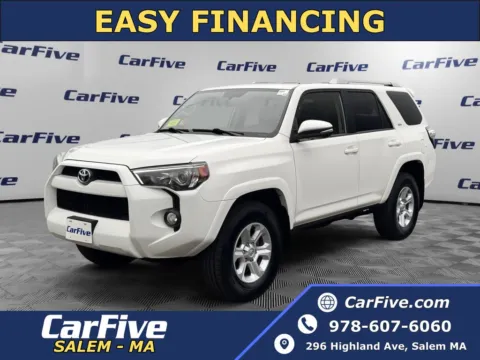 White 2018 Toyota 4Runner SR5 Premium for sale in Salem, MA