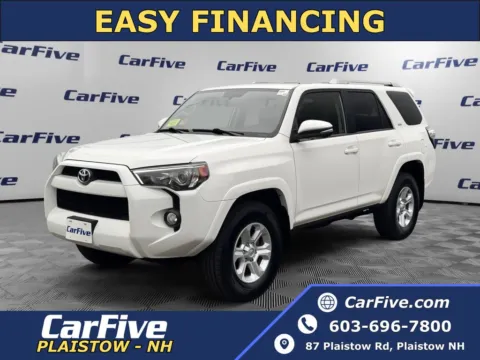 White 2018 Toyota 4Runner SR5 Premium for sale in Salem, MA