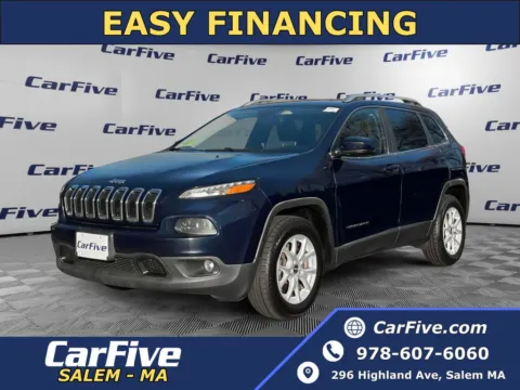 Blue 2016 Jeep Cherokee Latitude for sale in Salem, MA