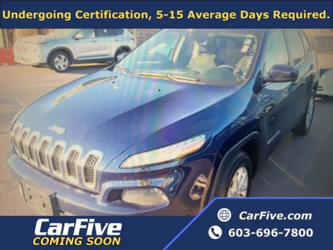 Blue 2016 Jeep Cherokee Latitude for sale in Salem, MA