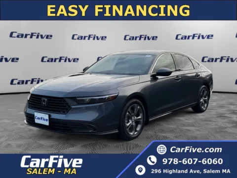 Gray 2024 Honda Accord Hybrid EX-L for sale in Salem, MA