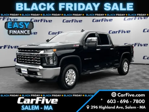 Black 2020 Chevrolet Silverado 2500HD LTZ for sale in Salem, MA