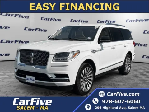 White 2021 Lincoln Navigator Reserve for sale in Salem, MA