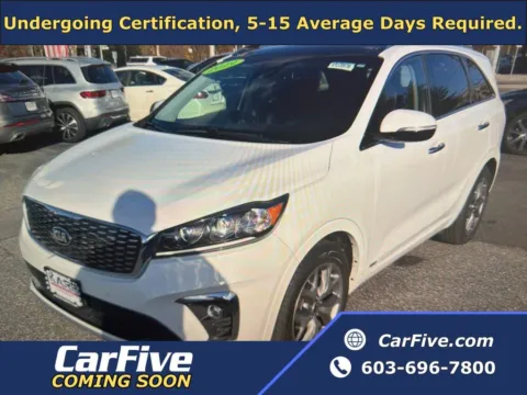 White 2019 Kia Sorento SX for sale in Salem, MA