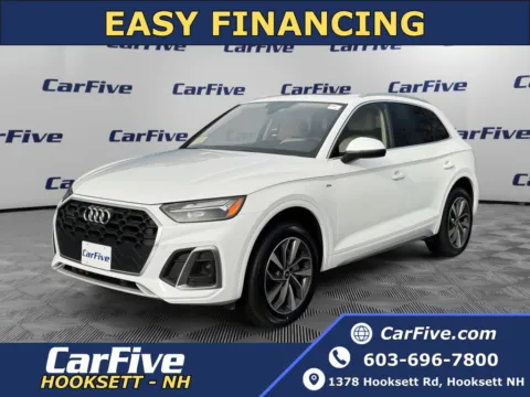 White 2022 Audi Q5 45 S line Premium for sale in Salem, MA
