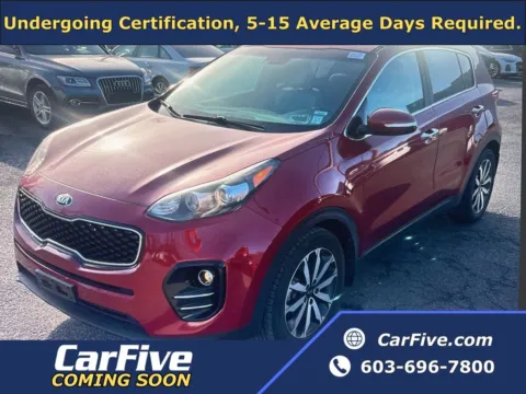 Red 2018 Kia Sportage EX for sale in Salem, MA