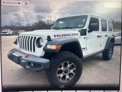 White 2018 Jeep Wrangler Unlimited Rubicon for sale in Salem, MA