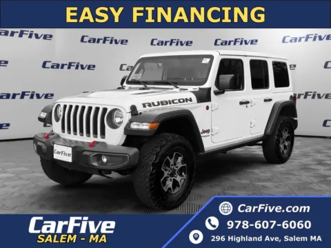 White 2018 Jeep Wrangler Unlimited Rubicon for sale in Salem, MA