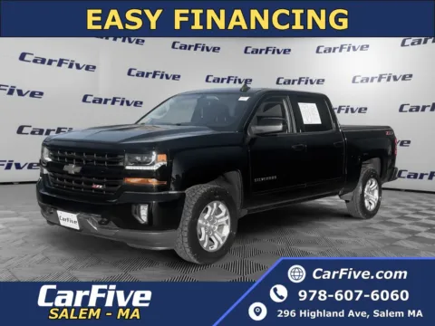 Black 2018 Chevrolet Silverado 1500 LT for sale in Salem, MA