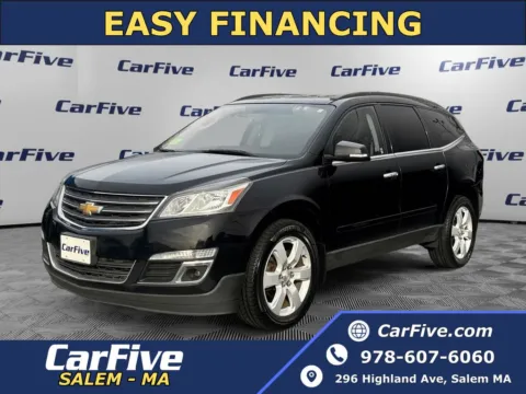 Black 2016 Chevrolet Traverse LT for sale in Salem, MA