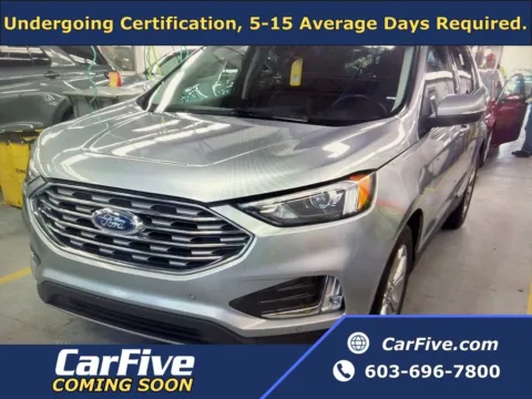 Silver 2024 Ford Edge Titanium for sale in Salem, MA