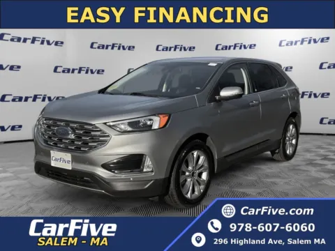 Silver 2024 Ford Edge Titanium for sale in Salem, MA