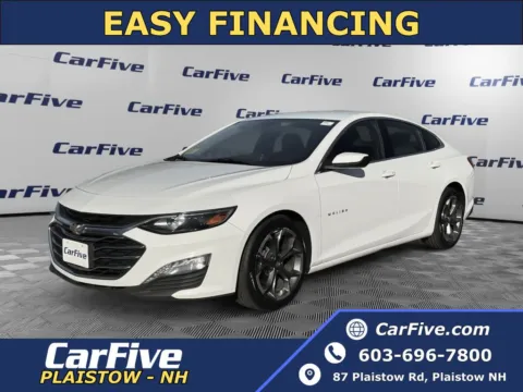 White 2023 Chevrolet Malibu LT for sale in Salem, MA