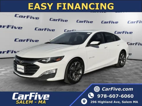 White 2023 Chevrolet Malibu LT for sale in Salem, MA