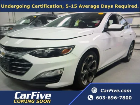 White 2023 Chevrolet Malibu LT for sale in Salem, MA