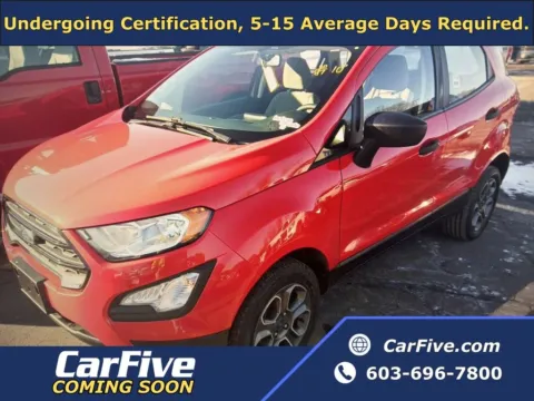 Red 2020 Ford EcoSport S for sale in Salem, MA