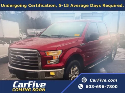 Red 2017 Ford F-150 XLT for sale in Salem, MA