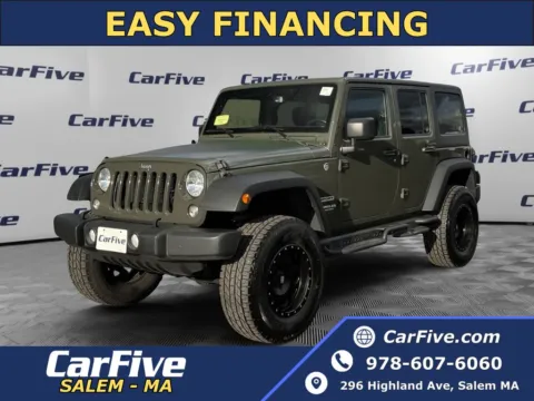 Green 2015 Jeep Wrangler Unlimited Sport for sale in Salem, MA