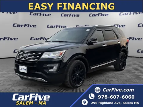 Black 2017 Ford Explorer Limited for sale in Salem, MA