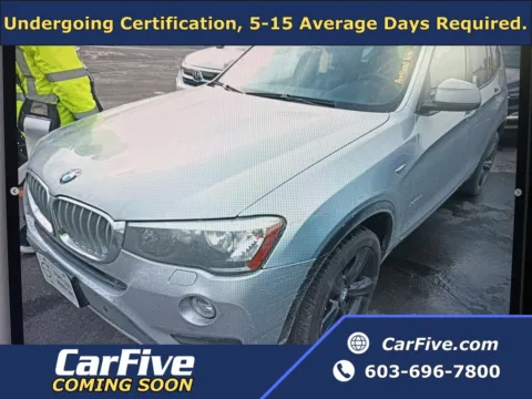 Silver 2017 BMW X3 xDrive28i for sale in Salem, MA