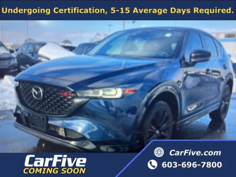 Blue 2022 Mazda CX-5 2.5 Turbo for sale in Salem, MA