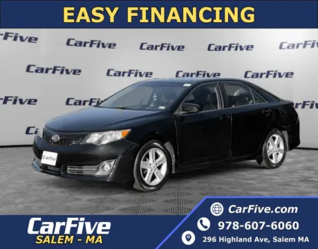 Black 2012 Toyota Camry SE for sale in Salem, MA