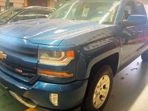 Blue 2017 Chevrolet Silverado 1500 LT for sale in Salem, MA