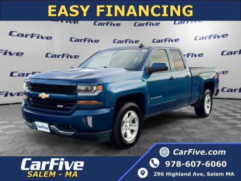 Blue 2017 Chevrolet Silverado 1500 LT for sale in Salem, MA