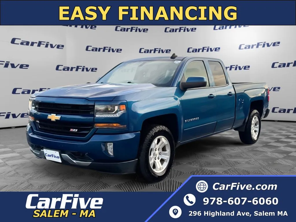 Blue 2017 Chevrolet Silverado 1500 LT for sale in Salem, MA