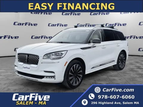 White 2023 Lincoln Aviator Plug-In Hybrid Black Label Grand Touring for sale in Salem, MA