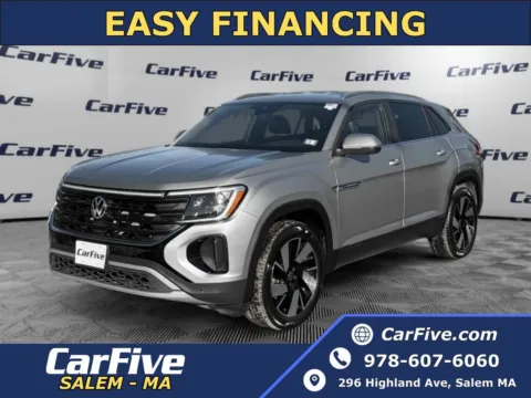Silver 2025 Volkswagen Atlas Cross Sport 2.0T SE w/Technology for sale in Salem, MA