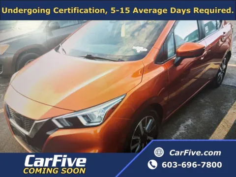Orange 2020 Nissan Versa 1.6 SV for sale in Salem, MA