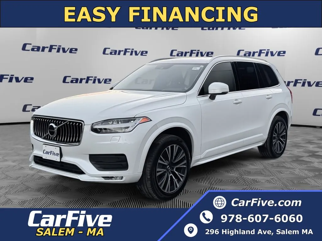 White 2022 Volvo XC90 T6 Momentum for sale in Salem, MA